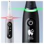 Oral-B iO 6 iO6 Elektrische Zahnbürste/Electric Toothbrush, Magnet-Technologie, 2 Aufsteckbürsten, 5 Putzmodi für Zahnpflege, Display & Reiseetui, Designed by Braun, black lava