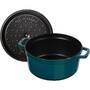 Staub Cocotte, 28 cm | La-Mer | rund | Gusseisen (40501-115-0)