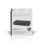 Nedis Digital Audio Converter / 2-Weg / Anschlüsse – Eingang: DC Power / 3x HDMI™ Eingang / Anschlüsse – Ausgang: 1x 3.5 mm / 1x TosLink / 2x HDMI™ Ausgang / Automatisch / Druckknopf / Anthrazit