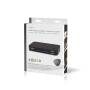 Nedis Digital Audio Converter / 2-Weg / Anschlüsse – Eingang: DC Power / 3x HDMI™ Eingang / Anschlüsse – Ausgang: 1x 3.5 mm / 1x TosLink / 2x HDMI™ Ausgang / Automatisch / Druckknopf / Anthrazit