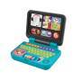Fisher-Price Lernspaß Homeoffice Laptop Spielzeug mit Smart Stages Lerninhalten ABC Zahlen ab 6M