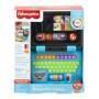 Fisher-Price Lernspaß Homeoffice Laptop Spielzeug mit Smart Stages Lerninhalten ABC Zahlen ab 6M