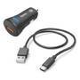 Hama Kfz-Schnellader m. USB-C Kabel (201615)