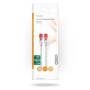 Nedis CAT6-Netzwerkkabel / RJ45 Stecker / RJ45 Stecker / U/UTP / 2.00 m / Rund / PVC / Weiss / Umschlag