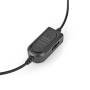 Nedis Gaming Combo Kit / 5-in-1 / Tastatur, Headset, Maus und Mauspad / Schwarz / QWERTY / US-Layout