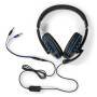Nedis Gaming Combo Kit / 5-in-1 / Tastatur, Headset, Maus und Mauspad / Schwarz / QWERTY / US-Layout