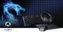 Nedis Gaming Combo Kit / 5-in-1 / Tastatur, Headset, Maus und Mauspad / Schwarz / QWERTY / US-Layout