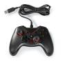 Nedis Gamepad / USB Type-A / Stromversorgung über USB / PC / Anzahl Knöpfe: 12 / Kabellänge: 1.60 m / Schwarz