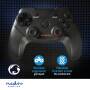 Nedis Gamepad / Wireless / Batteriebetrieben / PC / Anzahl Knöpfe: 11 / Kabellänge: 1.00 m / Schwarz
