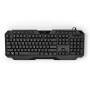 Nedis Wired Gaming Keyboard / USB Type-A / Folientasten / LED / QWERTY / US-Layout / Stromversorgung über USB / Netzkabellänge: 1.30 m / Multimedia