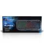 Nedis Wired Gaming Keyboard / USB Type-A / Folientasten / LED / QWERTY / US-Layout / Stromversorgung über USB / Netzkabellänge: 1.30 m / Multimedia