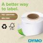 Dymo Small Name Badge Labels- 41 x 89 mm - S0722560 - White - Self-adhesive printer label - Paper - Removable - Rectangle - LabelWriter