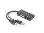 DIGITUS HDMI 3in1 Adapter / Konverter Kabel und Adapter -Computer-