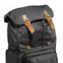 mantona Luis Retro - Backpack - Any brand - Notebook compartment - Black