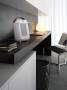De Longhi Capsule HFX30C18.IW - Fan electric space heater - Ceramic - CE - Indoor - Desk,Floor,Table - Brown,White