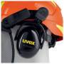 UVEX Arbeitsschutz 9774237 - 893 g - Polyethylene - Black - Orange - 52-61 cm - -30 °C