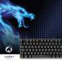 Nedis Wired Gaming Keyboard / USB Type-A / Mechanische Tasten / LED / QWERTY / ND-Layout / Stromversorgung über USB / Netzkabellänge: 1.50 m / Gaming
