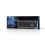 Nedis Wired Gaming Keyboard / USB Type-A / Mechanische Tasten / LED / QWERTY / ND-Layout / Stromversorgung über USB / Netzkabellänge: 1.50 m / Gaming