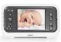 Alecto Video-Babyphone mit 2,8"-Farbdisplay Weiß / Anthrazit