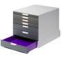 Durable Varicolor 7 - Gray - Multicolor - C4 - A4 - 7 drawer(s) - 280 mm - 35.6 cm