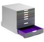 Durable Varicolor 7 - Gray - Multicolor - C4 - A4 - 7 drawer(s) - 280 mm - 35.6 cm