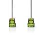Nedis CAT7-Netzwerkkabel / S/FTP / RJ45 Stecker / RJ45 Stecker / 3.00 m / Snagless / Rund / LSZH / Grau / Label