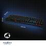 Nedis Wired Gaming Keyboard / USB Type-A / Mechanische Tasten / LED / QWERTY / ND-Layout / Stromversorgung über USB / Netzkabellänge: 1.50 m / Gaming