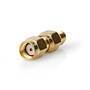 Nedis SMA Adapter / SMA-Stecker Reverse Polarity / SMA-Buchse / Vergoldet / 50 Ohm / Gerade / PVC / Gold / 2 Stück / Box