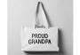 CHILDHOME Canvas Großelterntasche 'Opa'