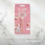 Gillette Venus Extra Smooth Snap Rasierer Damen, Damenrasierer + 1 Rasierklinge