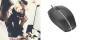 Cherry GENTIX SILENT Corded Mouse - Black - USB - Ambidextrous - Optical - USB Type-A - 1000 DPI - Black