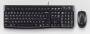 Logitech MK 120 corded Desktop USB Keyboard + Mouse Tastaturen PC -kabelgebunden-