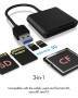 Icy Box MultiReader IcyBox       3xCard CF,SD,microSD IB-CR301-U3 retail (IB-CR301-U3)