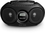 Philips CD Soundmachine AZ215B/12 - Digital - FM - CD,CD-R,CD-RW - Fast forward,Fast reverse,Next,Previous,Repeat,Shuffle - 3 W - Black