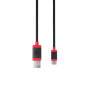 CHERRY ZUB USB Cable 1.5 Braided schwarz (JA-0600-2)