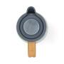 Nedis Wasserkocher / 1.7 l / Soft-Touch / Grün / Um 360 Grad drehbar / Verdecktes Heizelement / Strix® Controller / Boil-dry protection