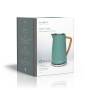 Nedis Wasserkocher / 1.7 l / Soft-Touch / Grün / Um 360 Grad drehbar / Verdecktes Heizelement / Strix® Controller / Boil-dry protection