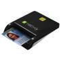 Techly Smart Card USB-CTM Chipkartenleser, USB 2.0, weiß (I-CARD-CAM-USB2TYC)