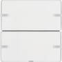Berker KNX Q.X TASTS. 2F.KOMFORT PWS (80142329)