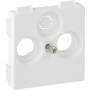 Legrand Abdeckung VLIFE TV-R-Sat 30mm ultraweiss 754800