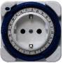 Theben 0260030 - Daily timer - Blue,White - Analog - Rotary - 1 channels - IP20