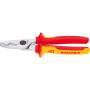 KNIPEX 95 16 200 - Hand wire/cable cutter - Red/Yellow - Chrome - 2 cm - VDE - 20 cm