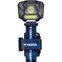 Varta WORK FLEX MOTION SENSOR H20 - Headband flashlight - Black - Blue - 2 m - IP54 - LED - 3 W