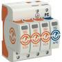 OBO V20-3+NPE-280 - 230 V - 60000 A - 1300 V - Orange - White - Plastic - 458 g