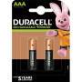 Duracell 203815 - Rechargeable battery - AAA - Nickel-Metal Hydride (NiMH) - 1.2 V - 2 pc(s) - 800 mAh