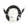 Nedis BNC-Videokabel / BNC-Stecker / BNC-Stecker / Vernickelt / 75 Ohm / 5.00 m / Rund / PVC / Schwarz / Label