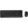 Nedis Maus und Tastatur-Set| Wireless| Maus- Tastaturverbindung USB| 800 1200