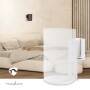Nedis Lautsprecherhalter / Kompatibel mit: Sonos® Era100 / Wand / 3 kg / Drehgelenk / Neigung / kippbar / drehbar / ABS / Metall / Weiss