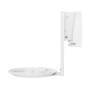 Nedis Lautsprecherhalter / Kompatibel mit: Sonos® Era100 / Wand / 3 kg / Drehgelenk / Neigung / kippbar / drehbar / ABS / Metall / Weiss