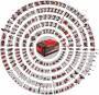 Einhell TE-CS 18/150 Li - Solo - Wood - Black,Red - Aluminum - 15 cm - 4200 RPM - 4.8 cm
